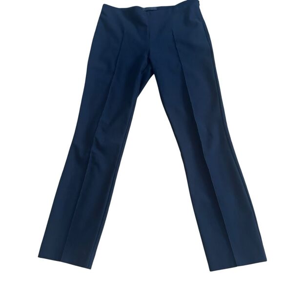 The Row Essentials Seamed Straight Leg Tailored Pants Size 6 Black - Picture 1 of 10
